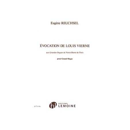 ÉVOCATION DE LOUIS VIERNE