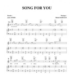 extrait Partition SONG FOR YOU Jack ASTIER