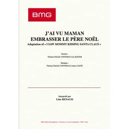 J'AI VU MAMAN EMBRASSER LE PERE NOËL