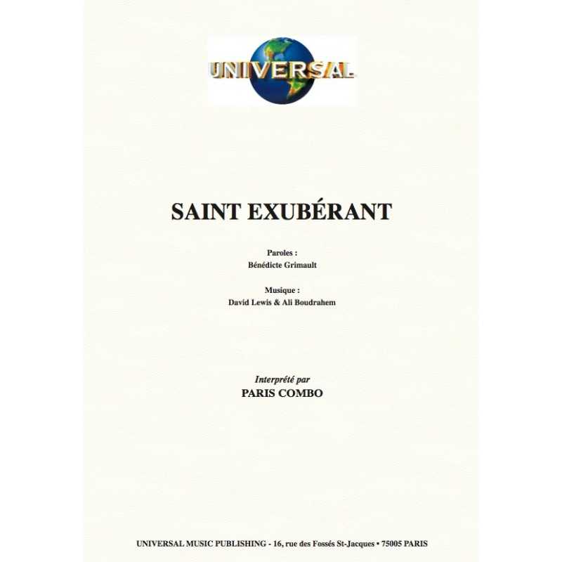 Partition Paris Combo