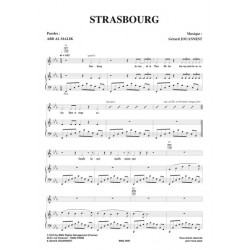 Partition STRASBOURG Abd Al Malik