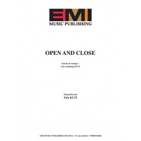 OPEN AND CLOSE