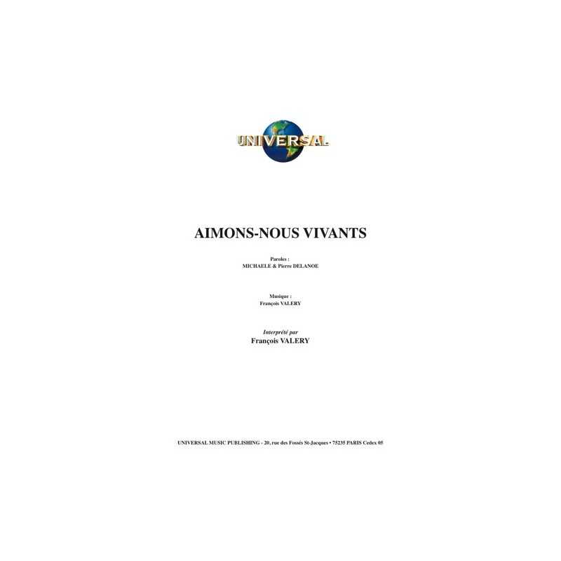 AIMONS-NOUS VIVANTS