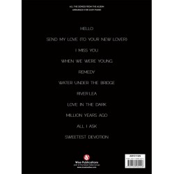 ADELE - 25 (EASY PIANO)