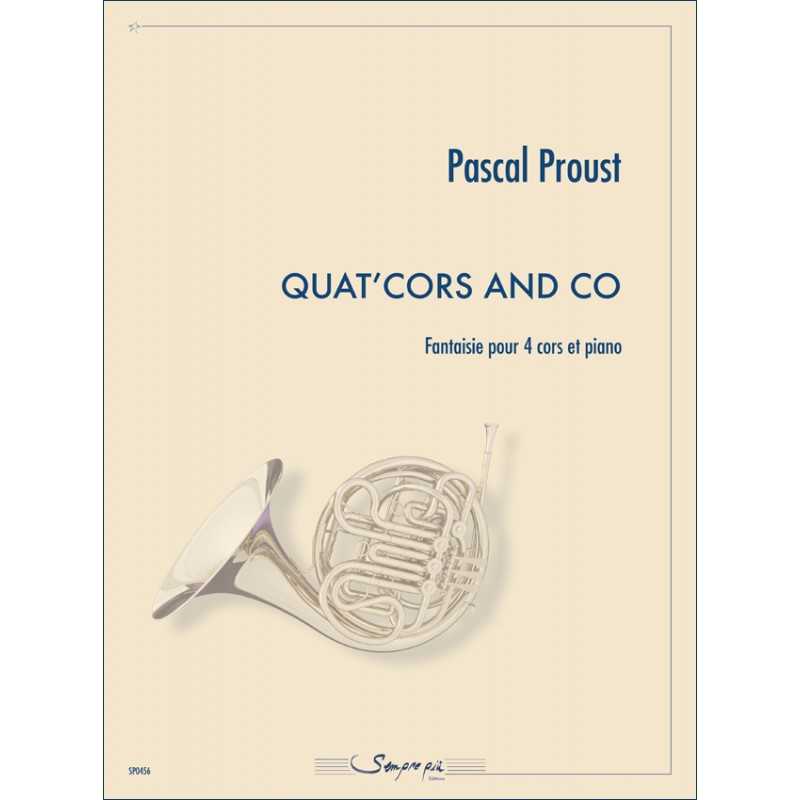 Partition QUAT'CORS AND CO Pascal Proust