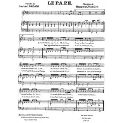 Sheet music LE P.A.P.E. Herbert PAGANI PDF