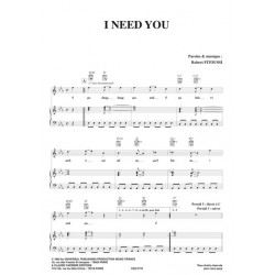 I NEED YOU