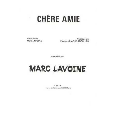CHÈRE AMIE