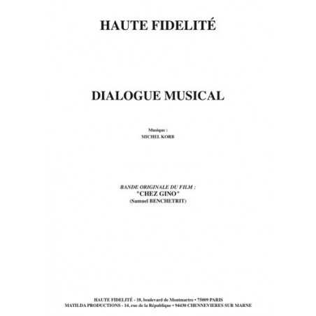 DIALOGUE MUSICAL