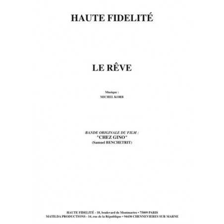 LE RÊVE