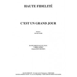 Partition C'EST UN GRAND JOUR Michel KORB