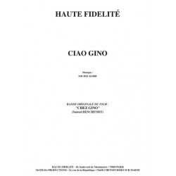 Partition CIAO GINO Michel KORB