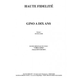 Partition GINO A DIX ANS Michel KORB