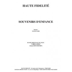 Partition SOUVENIRS D'ENFANCE Michel KORB