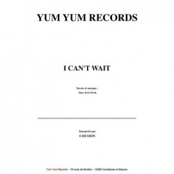 Sheet music I CAN'T WAIT COCOON pdf