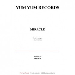 Sheet music MIRACLE COCOON pdf
