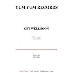 Sheet music GET WELL SOON COCOON pdf