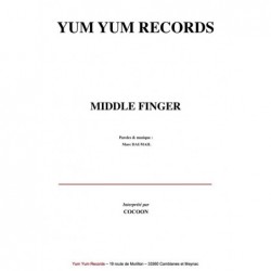 Sheet music MIDDLE FINGER COCOON pdf