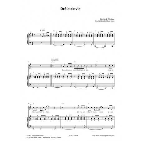 DRÔLE DE VIE