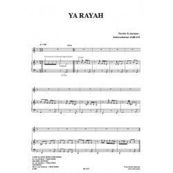Partition YA RAYAH Rachid TAHA