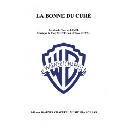 Sheet music LA BONNE DU CURÉ Annie Cordy