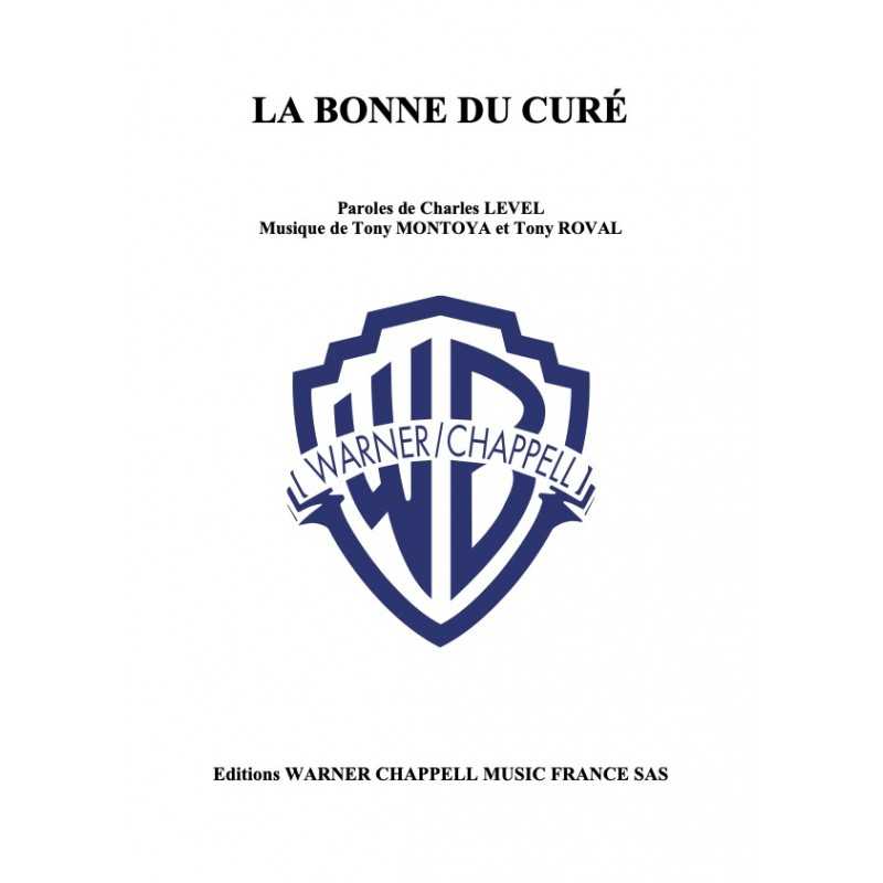 Sheet music LA BONNE DU CURÉ Annie Cordy