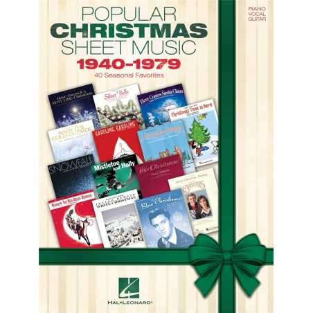 POPULAR CHRISTMAS SHEET MUSIC 1940-1979
