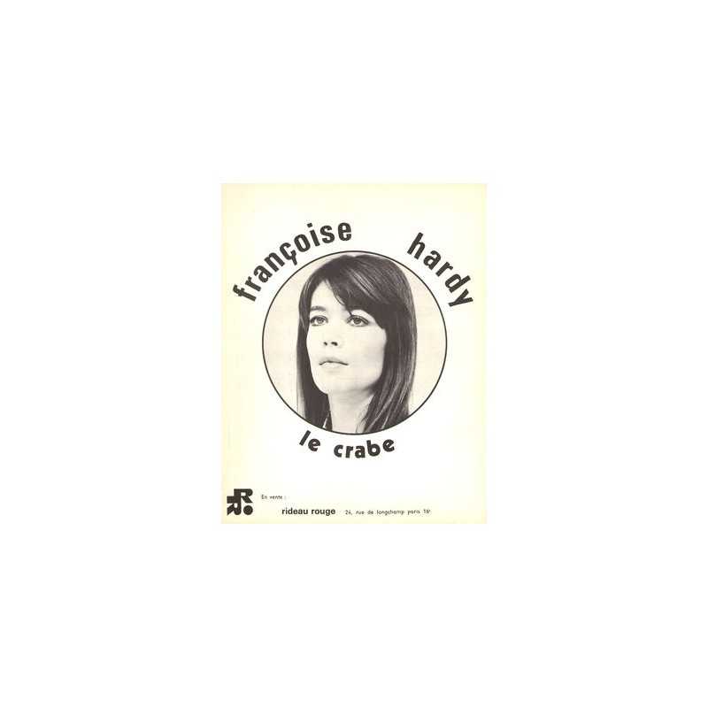 Sheet music LE CRABE Françoise Hardy