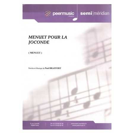 MENUET POUR LA JOCONDE