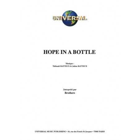 HOPE IN A BOTTLE