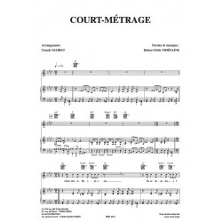 Partition COURT-MÉTRAGE Hubert-Félix THIÉFAINE