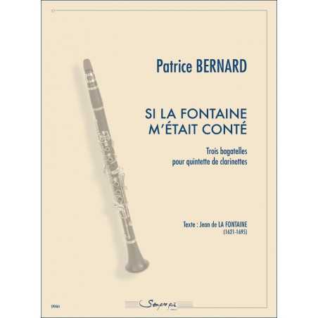 SI LA FONTAINE M'ÉTAIT CONTÉ