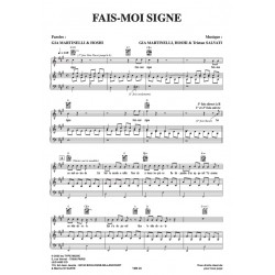 Sheet music FAIS-MOI SIGNE HOSHI