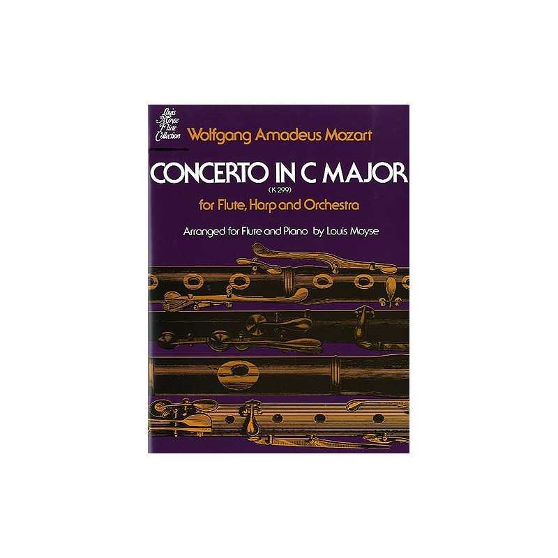 CONCERTO IN C MAJOR FOR FLUTE, HARP AND ORCHESTRA (FLUTE/PIANO)