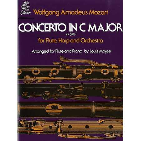 CONCERTO IN C MAJOR FOR FLUTE, HARP AND ORCHESTRA (FLUTE/PIANO)