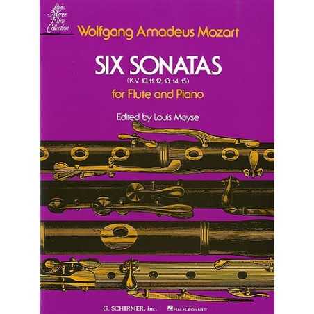 SIX SONATAS FOR FLUTE AND PIANO