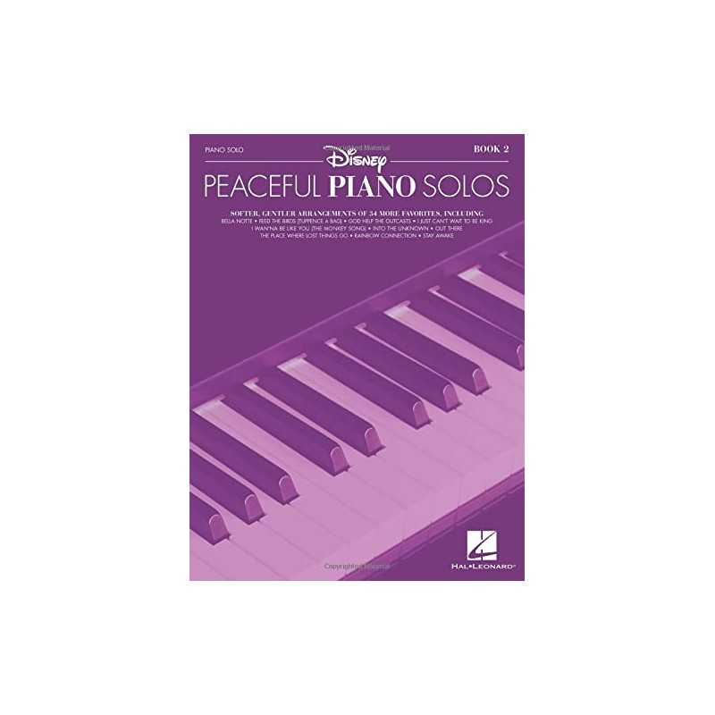 DISNEY PEACEFUL PIANO SOLOS - BOOK 2