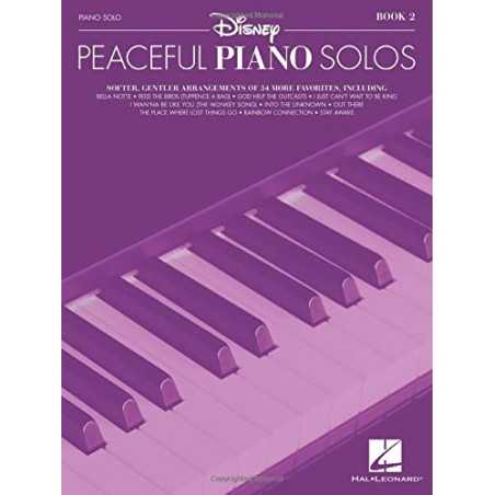 DISNEY PEACEFUL PIANO SOLOS - BOOK 2