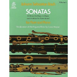 J.S. Bach: Sonatas For Flute And Piano Volume I