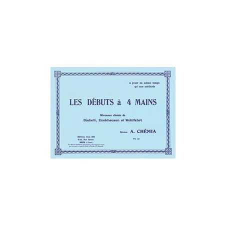 LES DÉBUTS À 4 MAINS - MORCEAUX CHOISIS