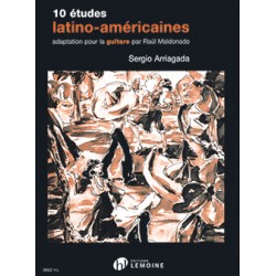 10 ÉTUDES LATINO-AMÉRICAINES POUR GUITARE