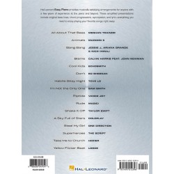 CHART HITS OF 2014-2015 EASY PIANO SONGBOOK