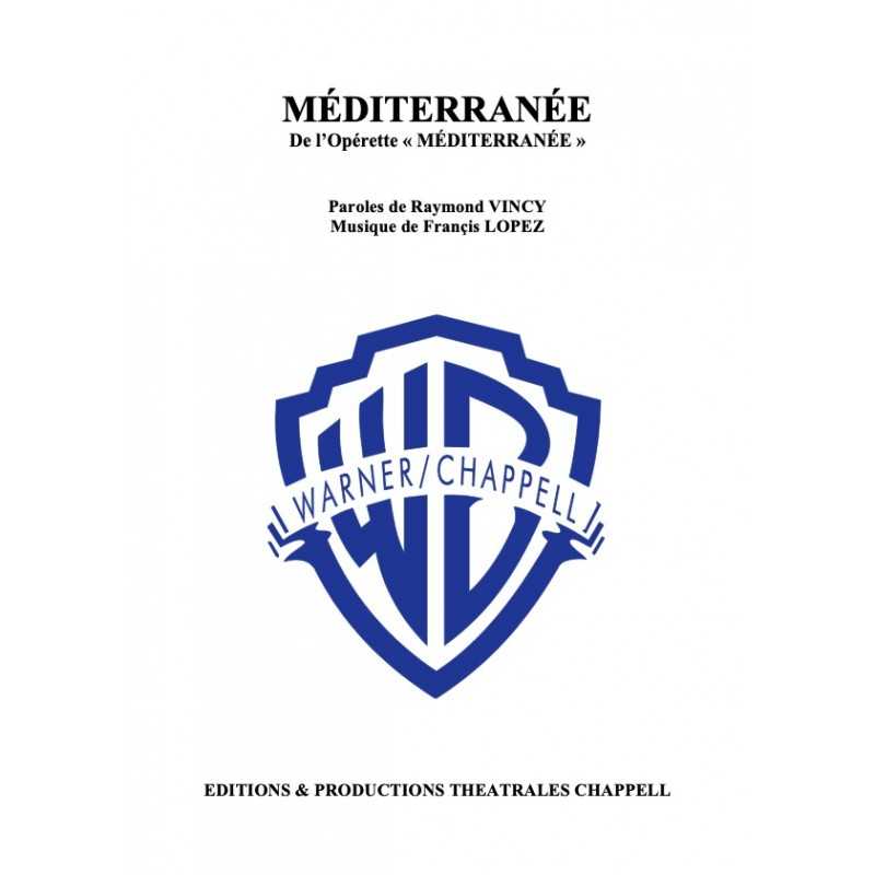Sheet music MÉDITERRANÉE Tino Rossi pdf
