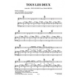 Partition TOUS LES DEUX BOULEVARD DES AIRS