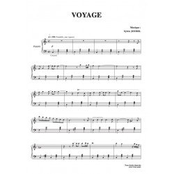 Partition VOYAGE Sylvie Joubel