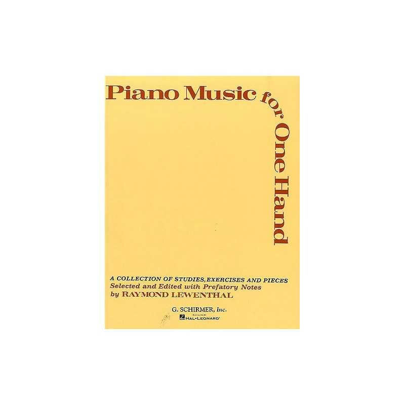 PIANO MUSIC FOR ONE HAND