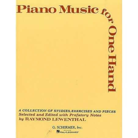 PIANO MUSIC FOR ONE HAND