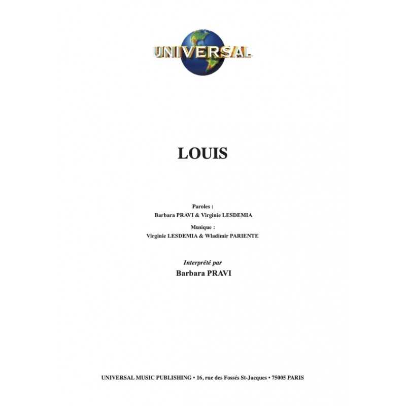 Partition LOUIS Barbara Pravi