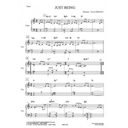 Partition JUST BEING Yaron Herman Trio