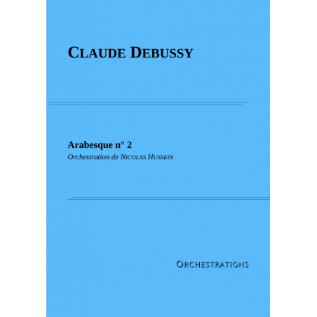 ARABESQUE N°2 (CONDUCTEUR+MATERIEL)